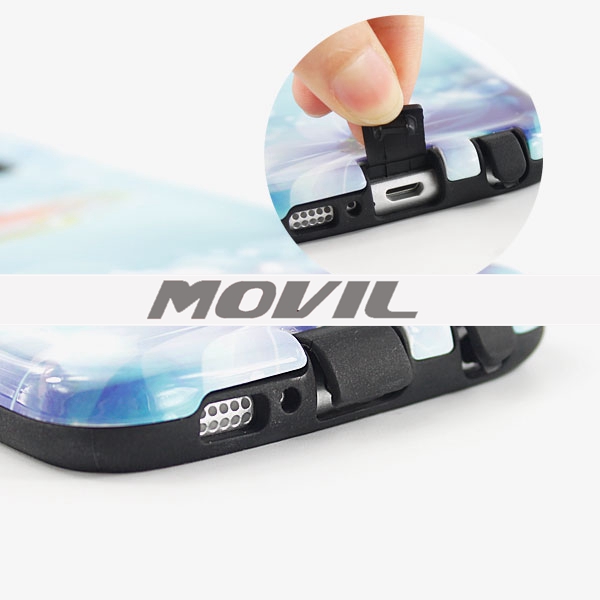 NP-2240 [NP-2240] Para el caso de la mariposa de aceite Gloss Galaxy S6  S6 para Samsung 2 en 1 PC   TPU-4